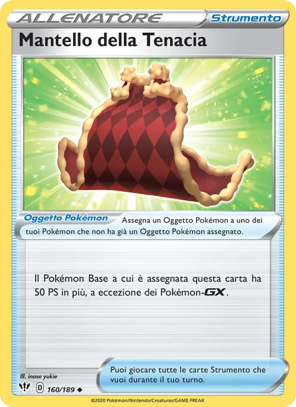 Mantello della Tenacia card image