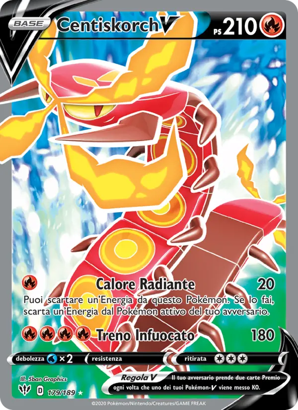 Centiskorch V card image