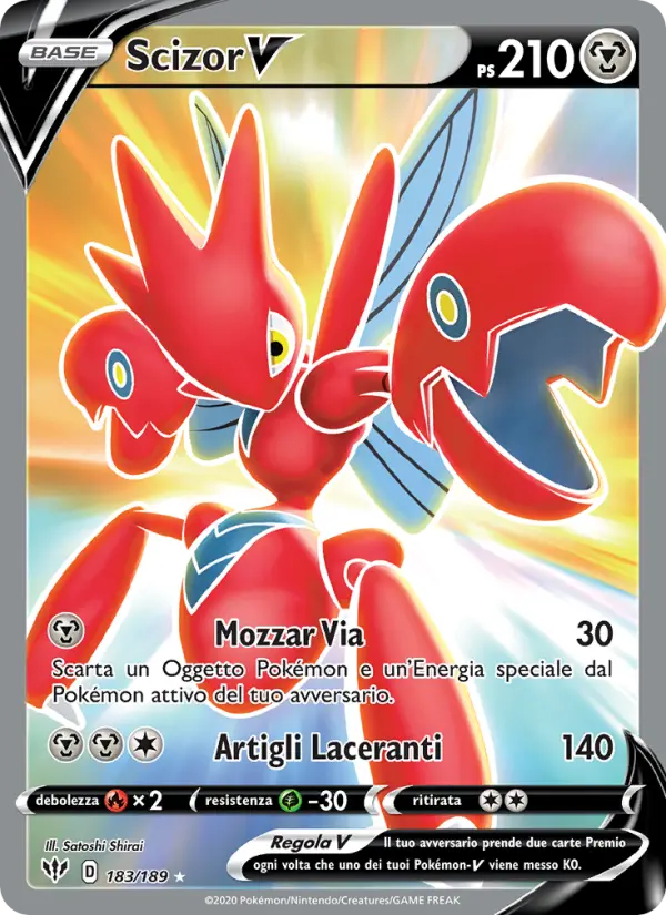 Scizor V card image
