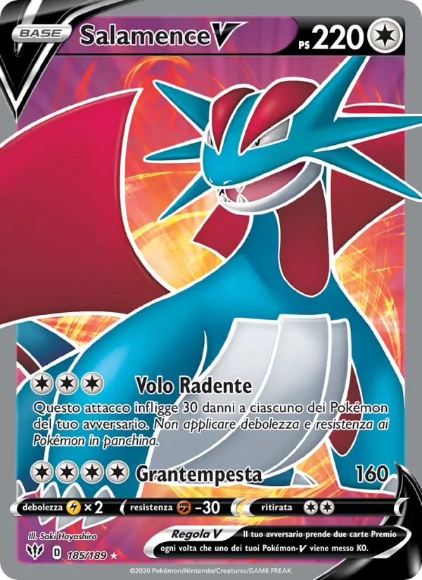 Salamence V card image