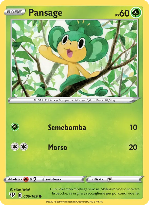Pansage card image