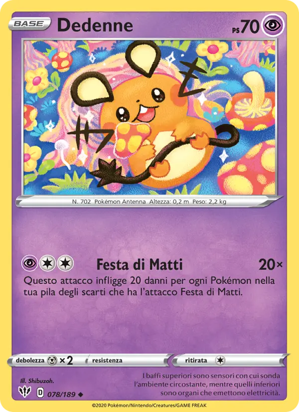Dedenne card image