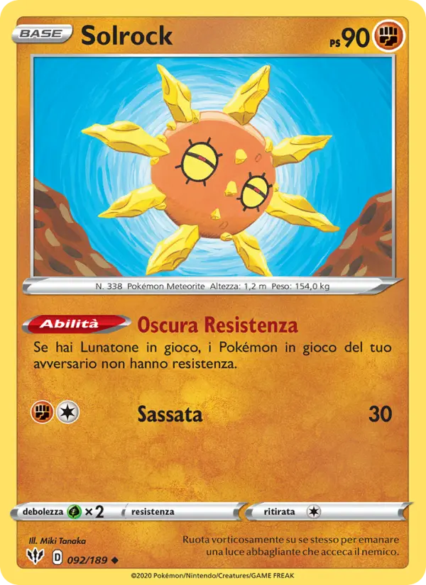 Solrock card image