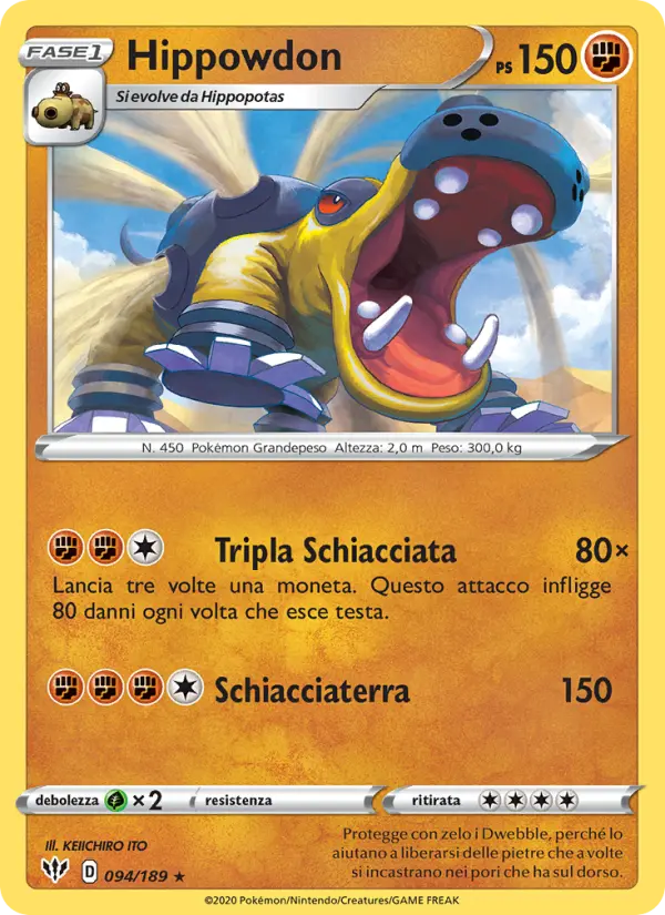Hippowdon card image