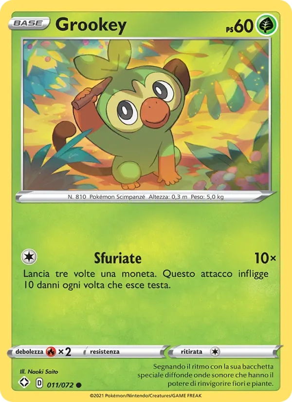 Grookey card image