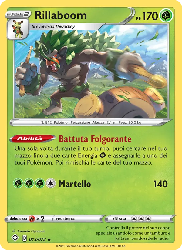Rillaboom card image