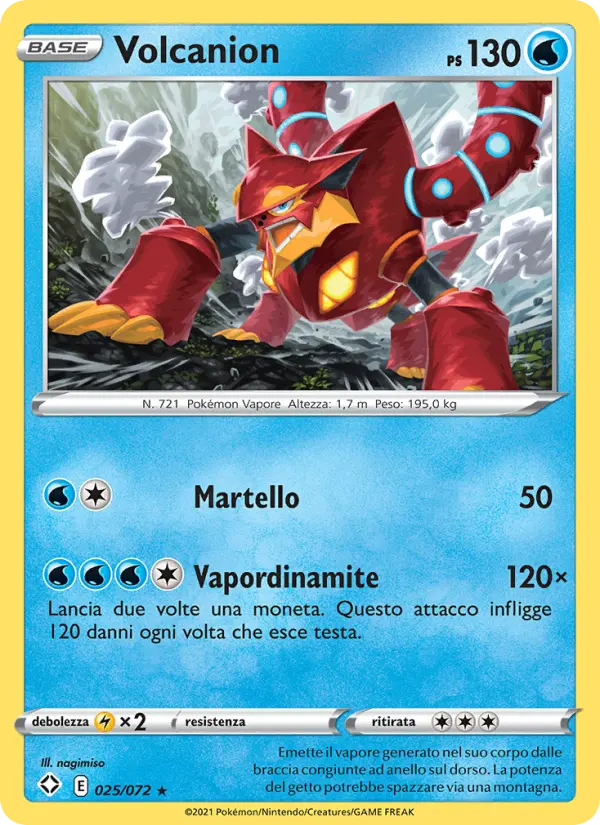 Volcanion card image
