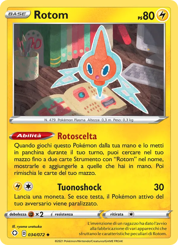 Rotom card image
