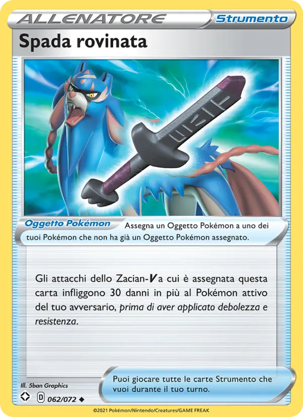 Spada rovinata card image