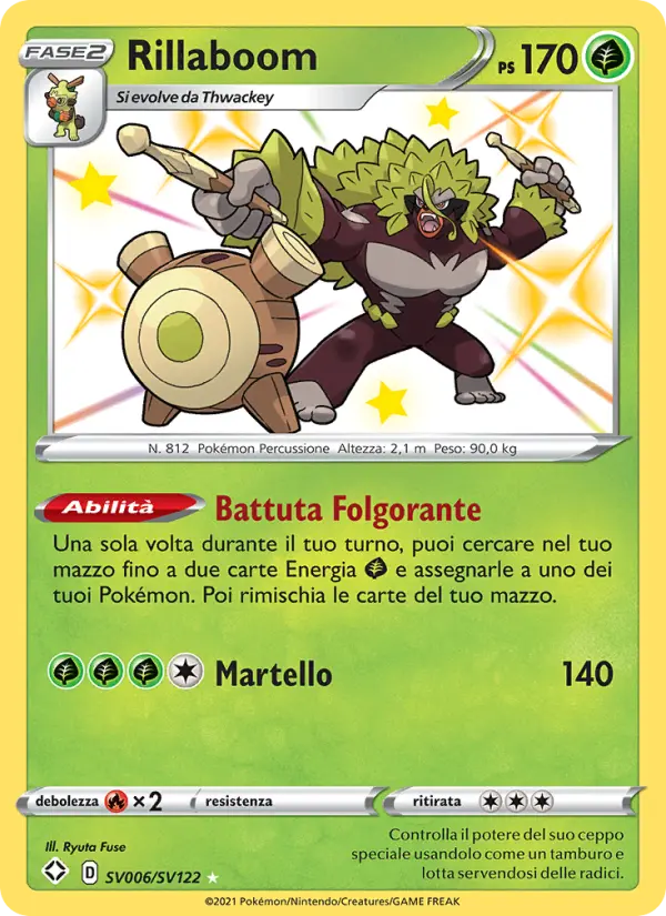 Rillaboom card image