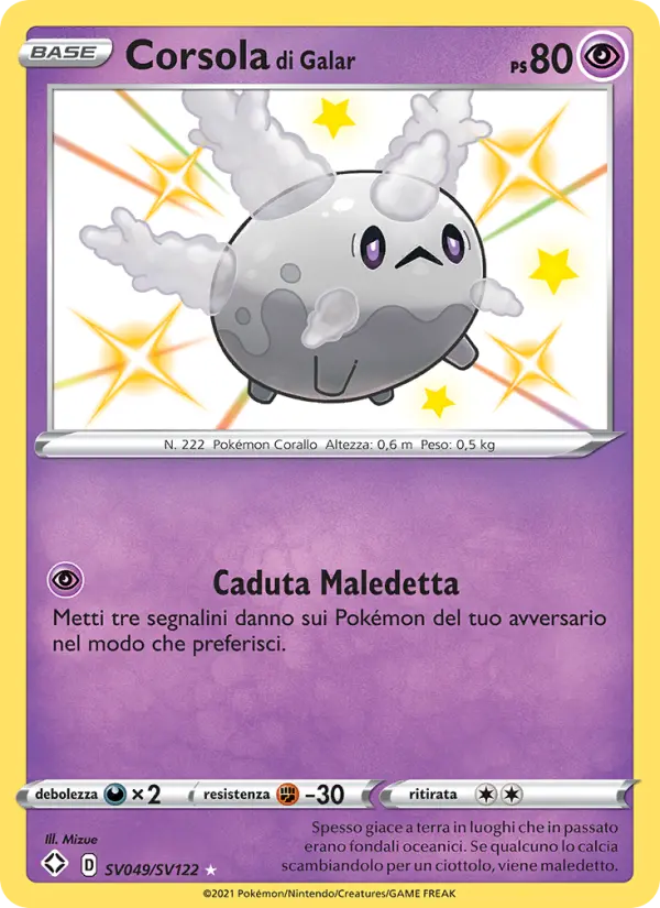 Corsola di Galar card image