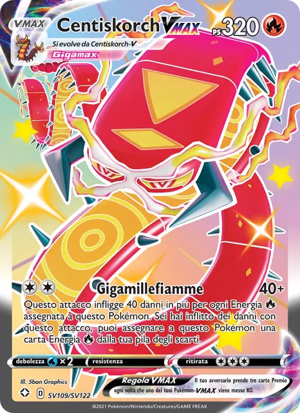 Centiskorch VMAX card image