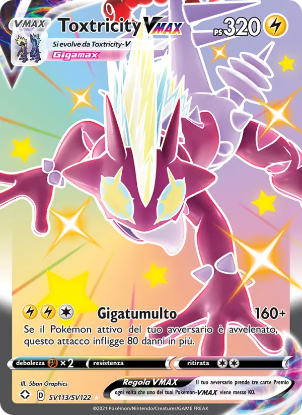 Toxtricity VMAX card image