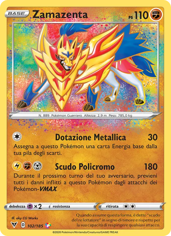Zamazenta card image