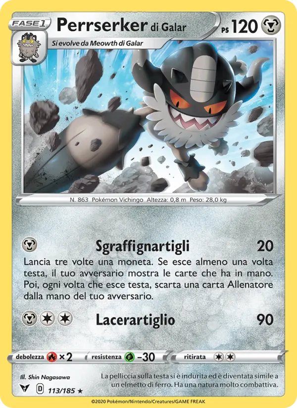 Perrserker di Galar card image