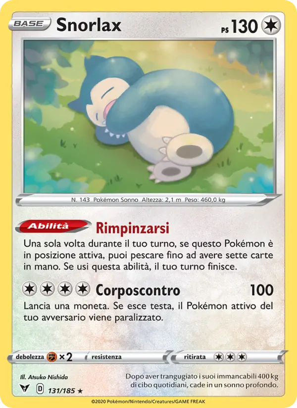 Snorlax card image
