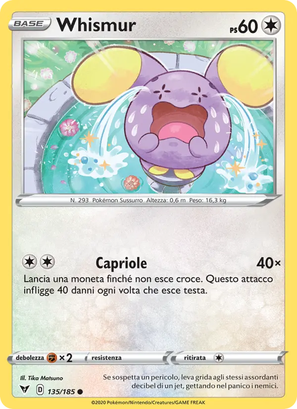 Whismur card image