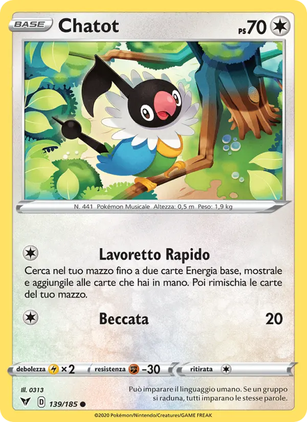 Chatot card image