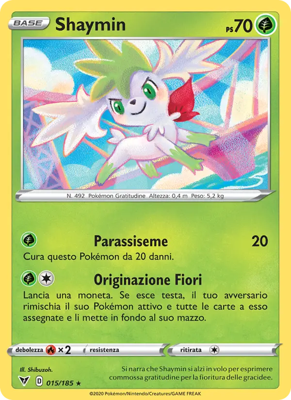Shaymin card image