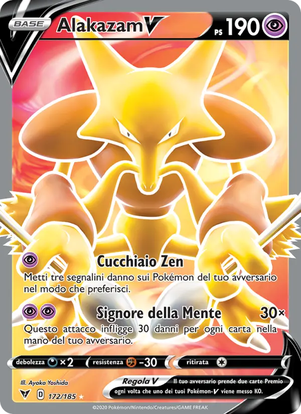 Alakazam V card image
