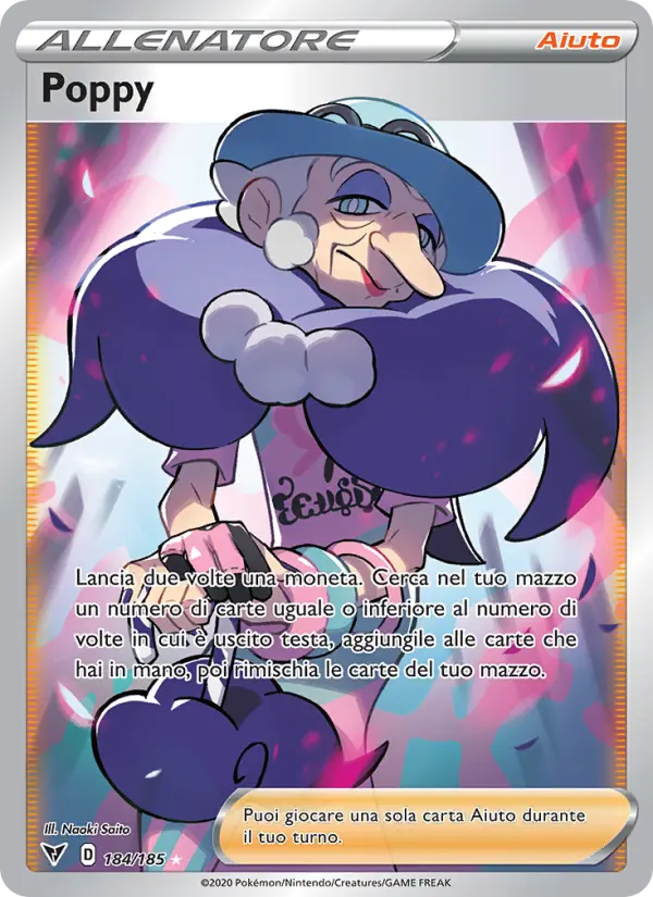 Poppy card image