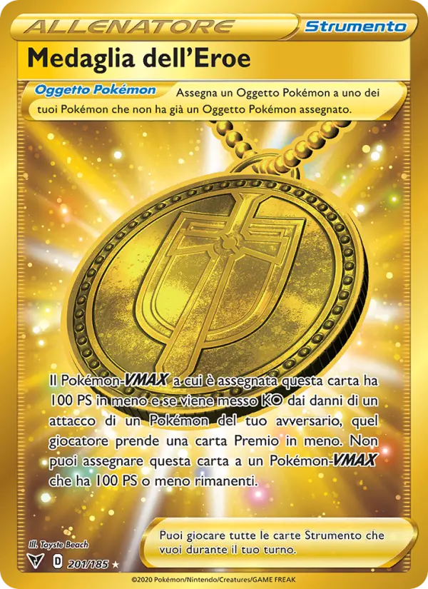 Medaglia dell'Eroe card image