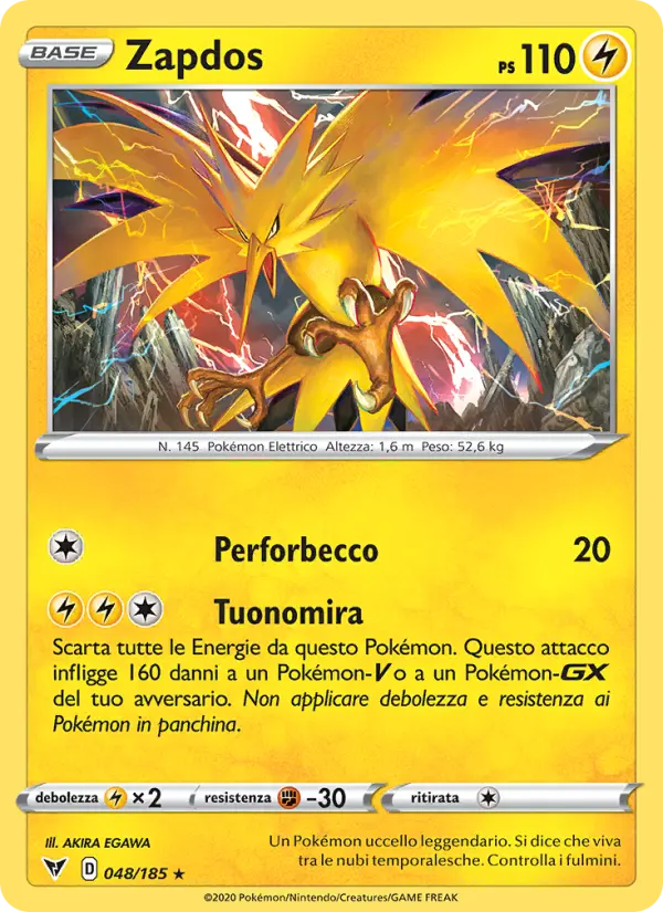 Zapdos card image