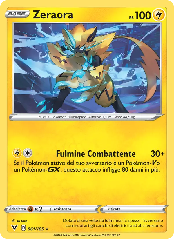 Zeraora card image