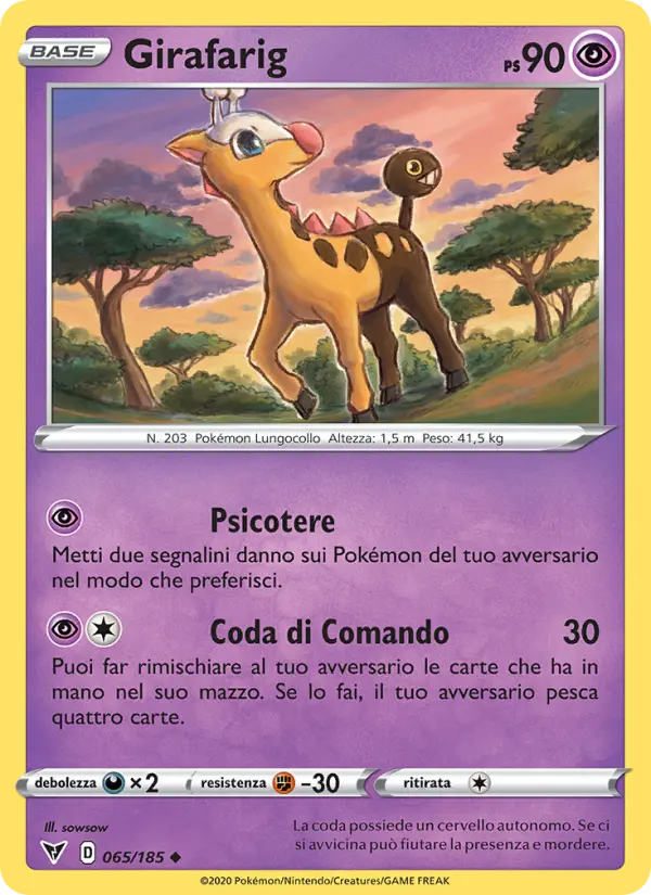 Girafarig card image