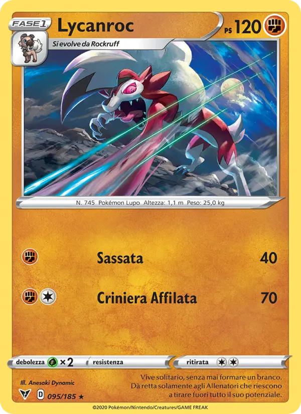 Lycanroc card image