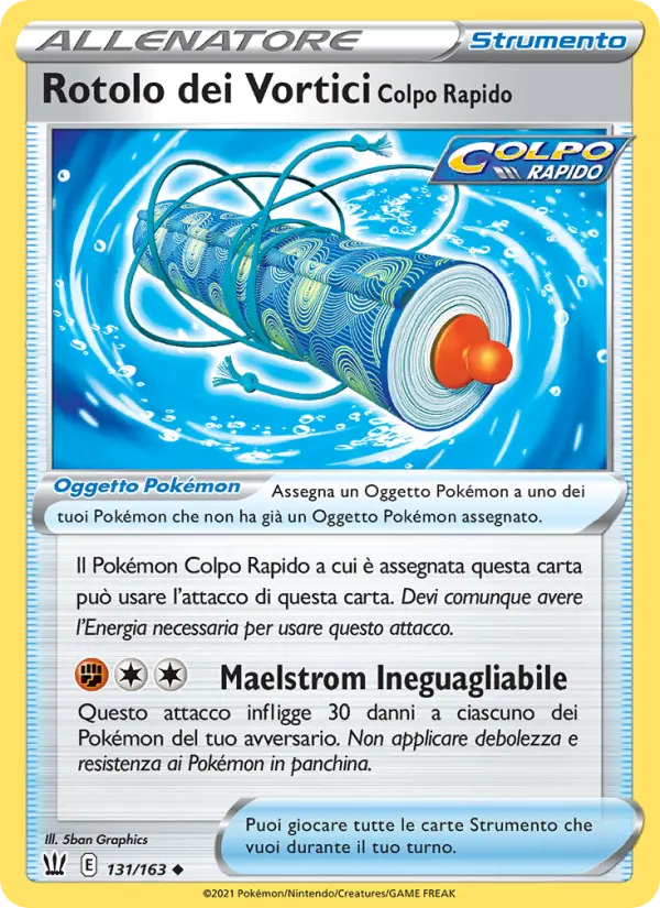 Rotolo dei Vortici Colpo Rapido card image