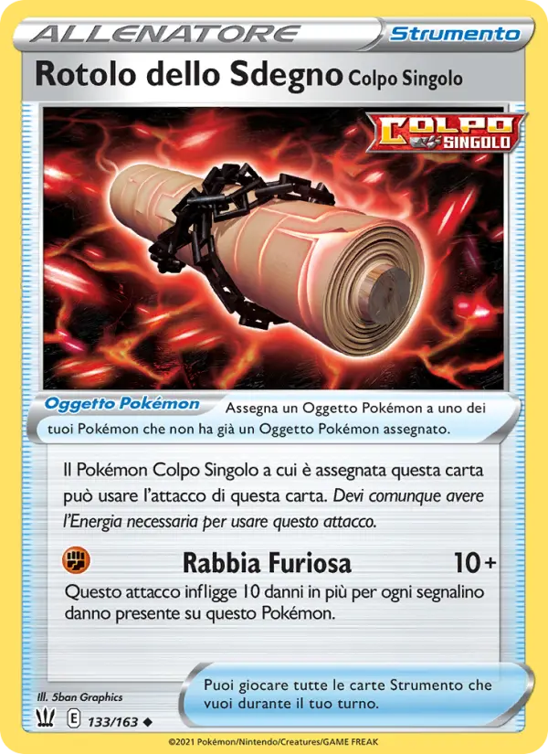 Rotolo dello Sdegno Colpo Singolo card image