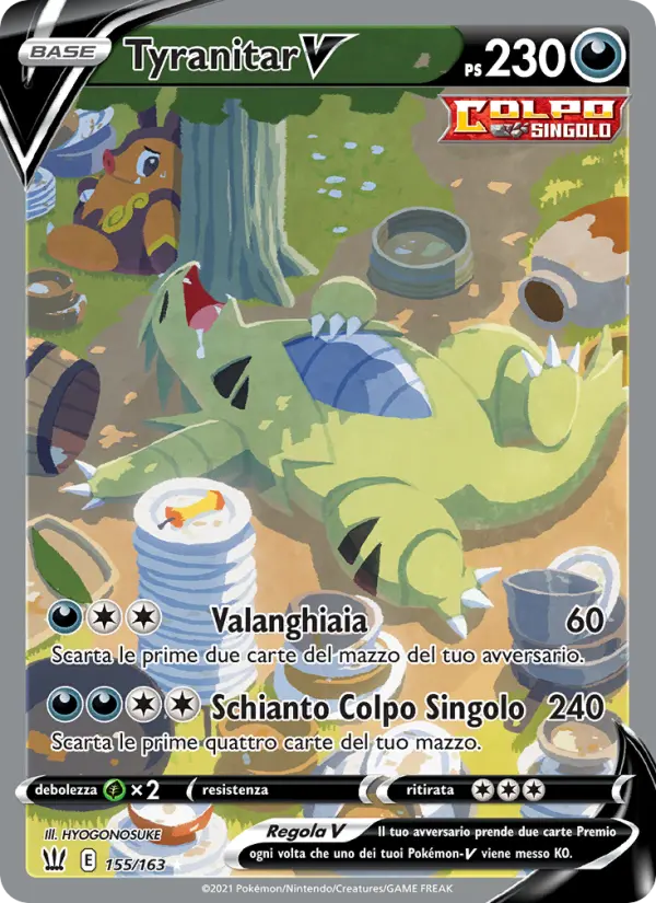 Tyranitar V card image
