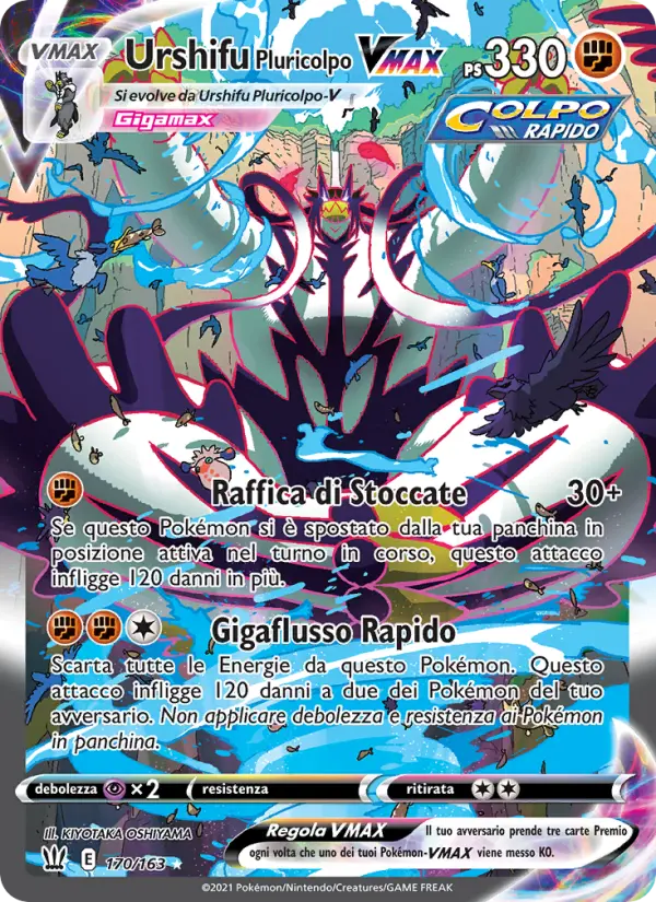 Urshifu Pluricolpo VMAX card image