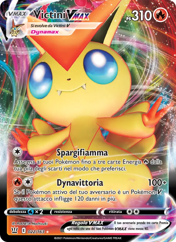 Victini VMAX card image