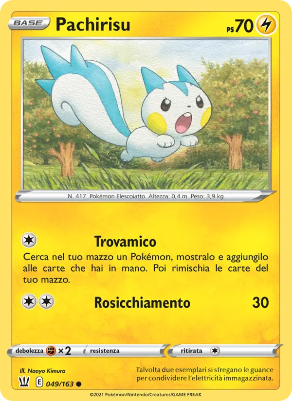 Pachirisu card image