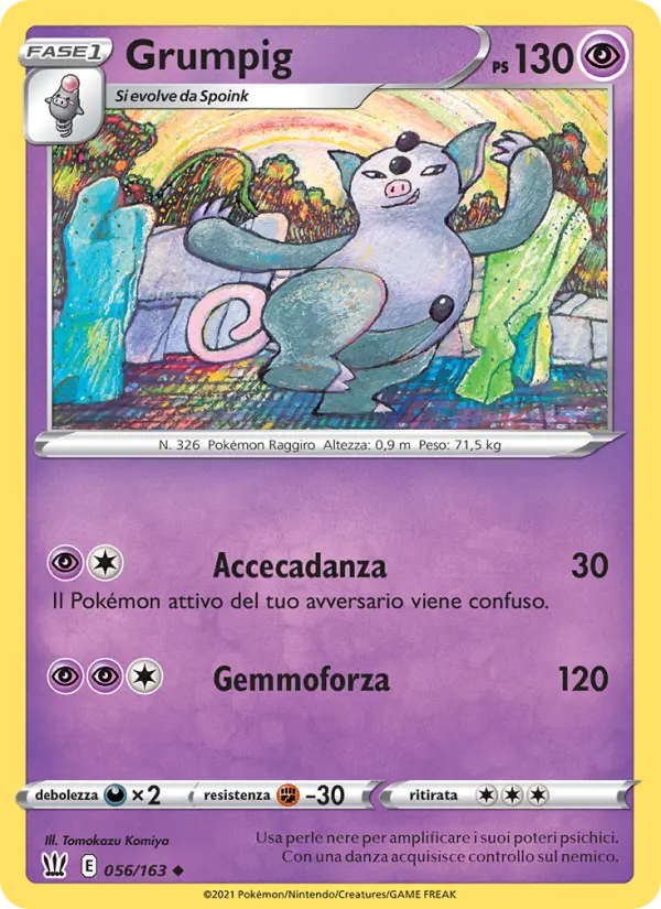Grumpig card image