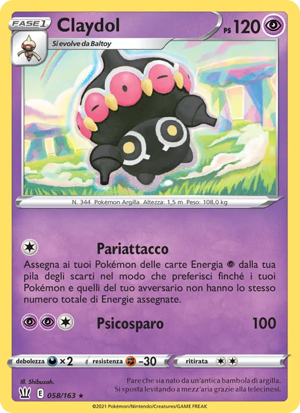 Claydol card image