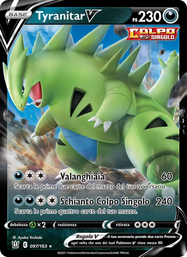 Tyranitar V card image
