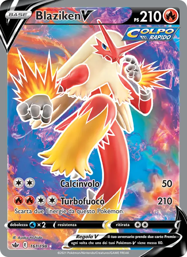 Blaziken V card image