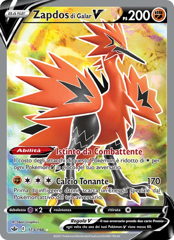 Zapdos di Galar V card image