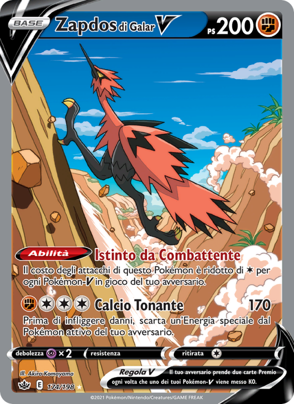 Zapdos di Galar V