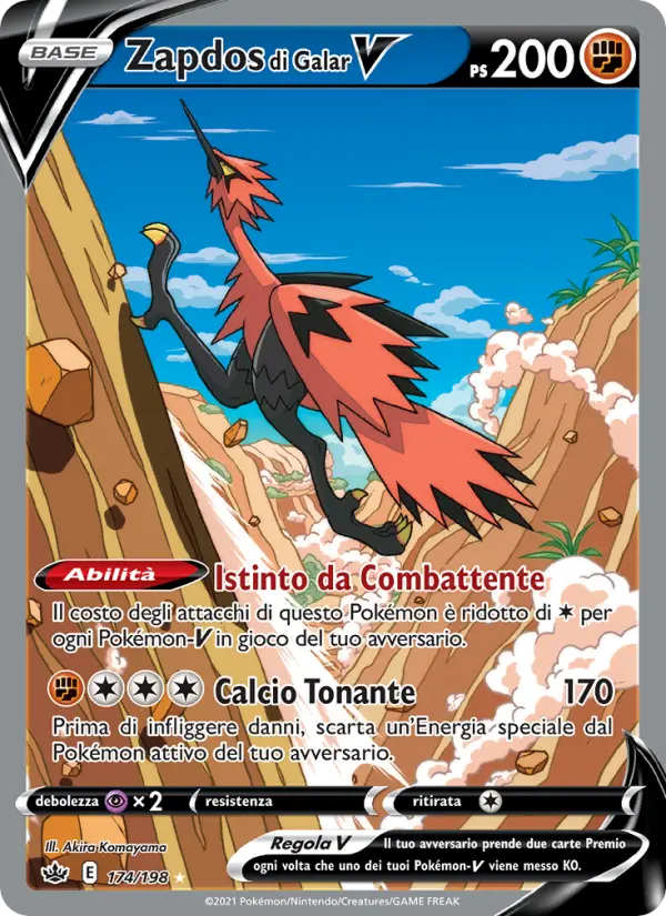 Zapdos di Galar V card image