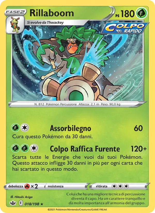 Rillaboom card image