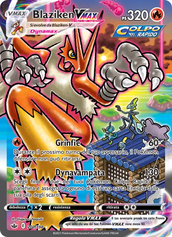 Blaziken VMAX card image
