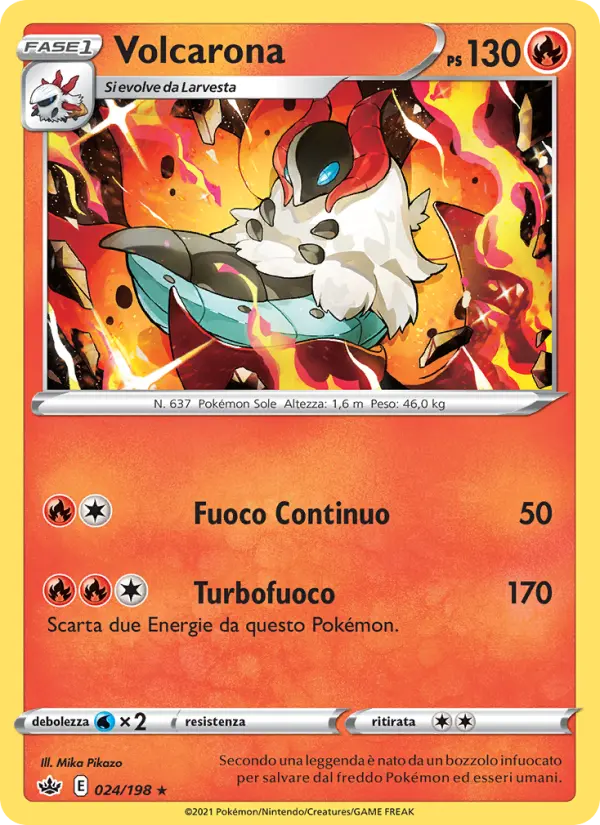 Volcarona card image