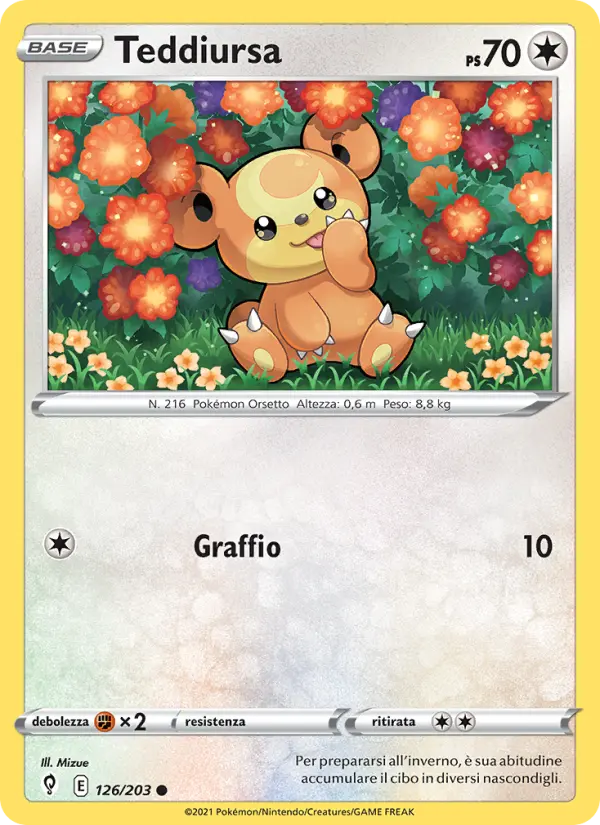 Teddiursa card image