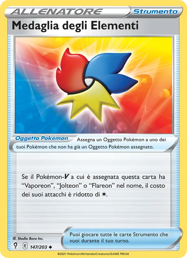 Medaglia degli Elementi card image