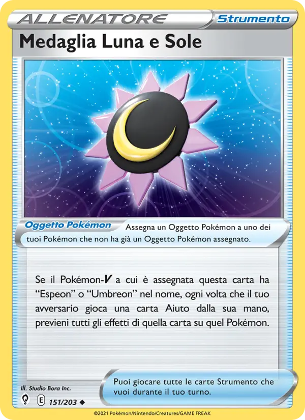 Medaglia Luna e Sole card image