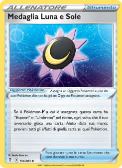 Medaglia Luna e Sole